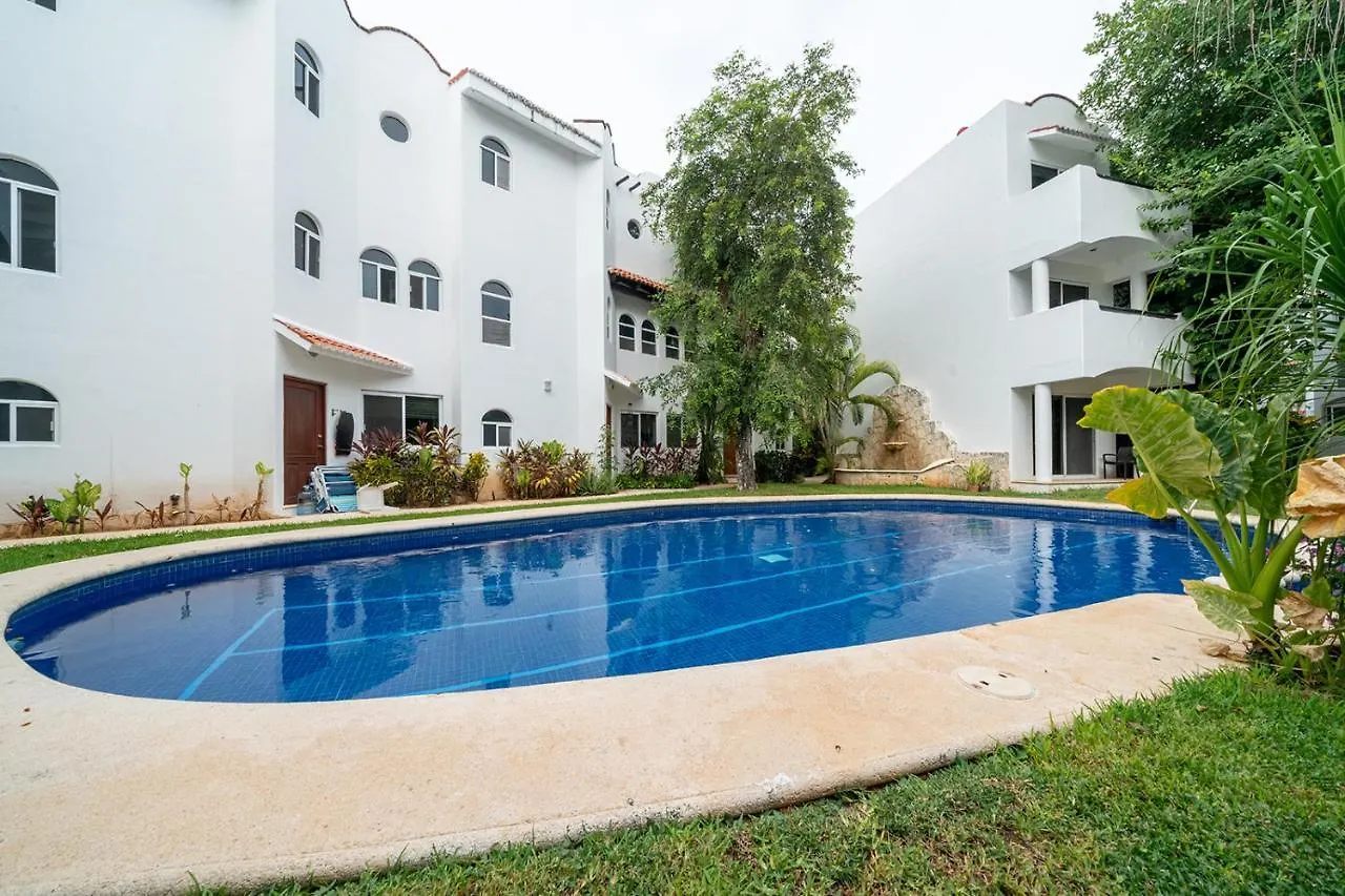 Apartament Condo Quintas Pakal - Playacar Phase 2 With Pool - At Quintas Pakal Complex Playa del Carmen