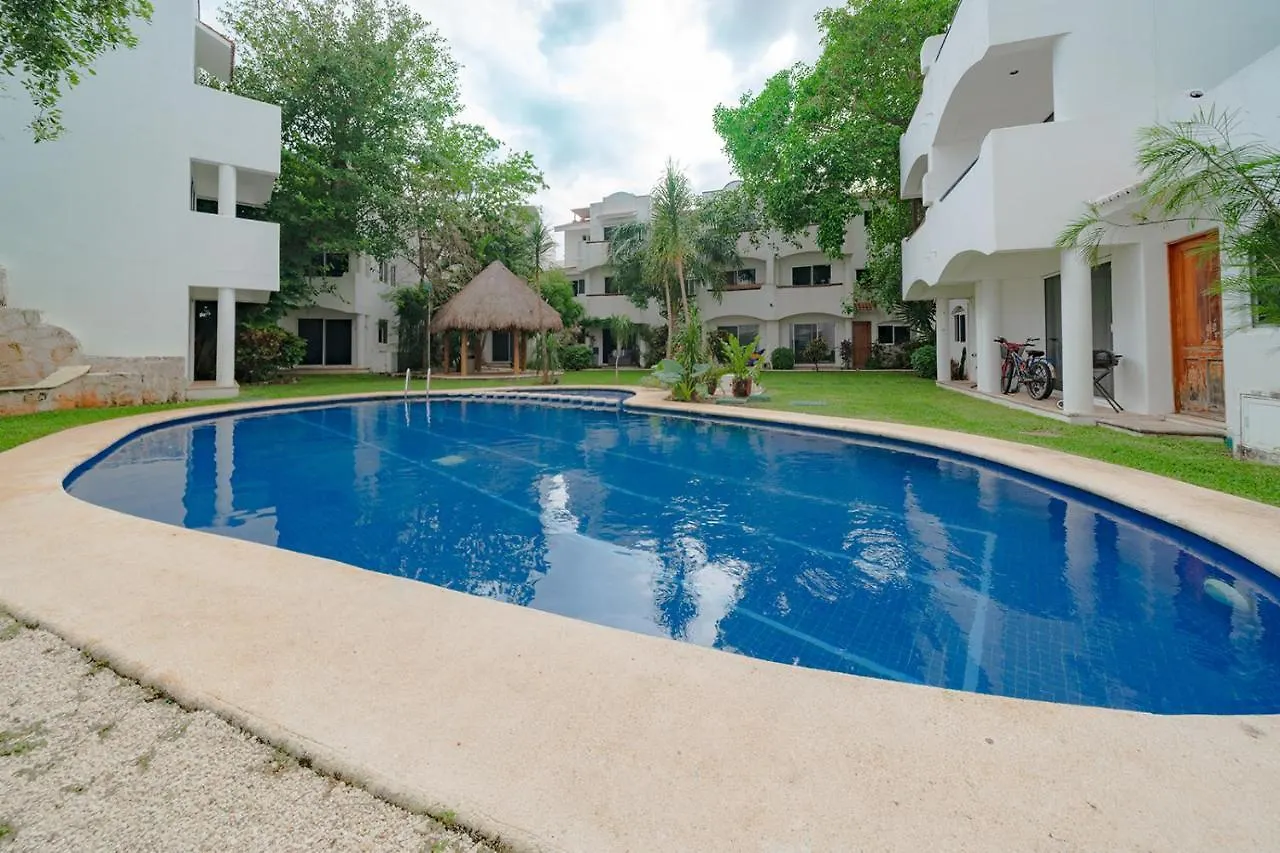 Condo Quintas Pakal - Playacar Phase 2 With Pool - At Quintas Pakal Complex Playa del Carmen Apartament
